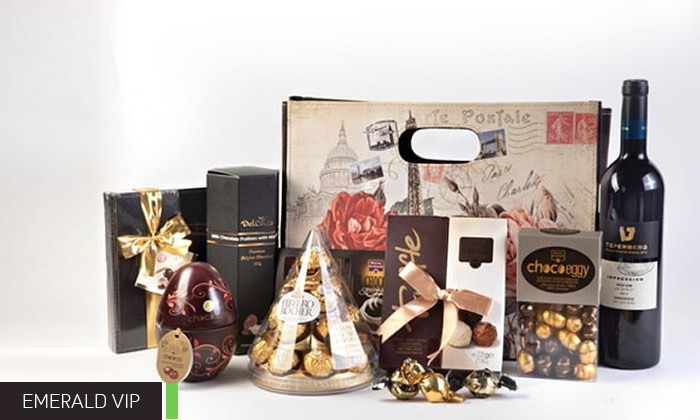 5 חבילות יין ושוקולד לחג shay4u - כולל משלוח לכל הארץ