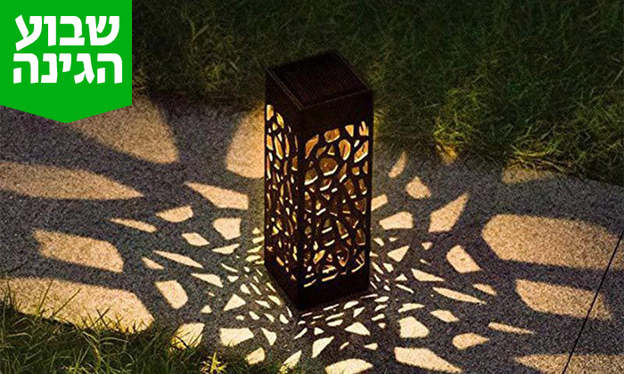 3 מארז 6 דוקרני תאורה סולאריים מעוצבים MiniMaxx