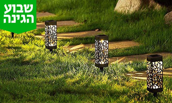 6 מארז 6 דוקרני תאורה סולאריים מעוצבים MiniMaxx
