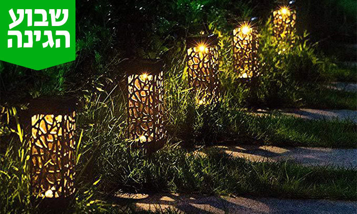 5 מארז 6 דוקרני תאורה סולאריים מעוצבים MiniMaxx