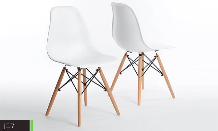 4 כיסא פלסטיק לפינת האוכל 