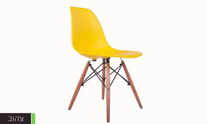 6 כיסא פלסטיק לפינת האוכל 