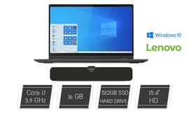 מחשב נייד Lenovo עם מסך "15.6