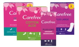 10 חבילות מגני תחתון Carefree