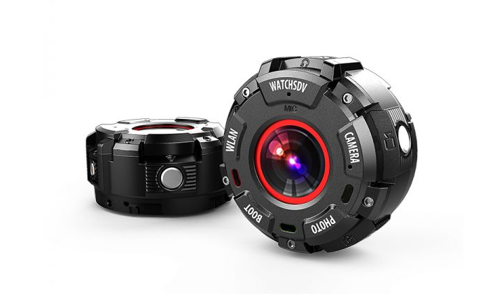 3 מצלמת אקסטרים בעיצוב שעון יד Uniden 