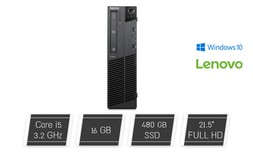 מחשב נייח LENOVO עם מעבד I5