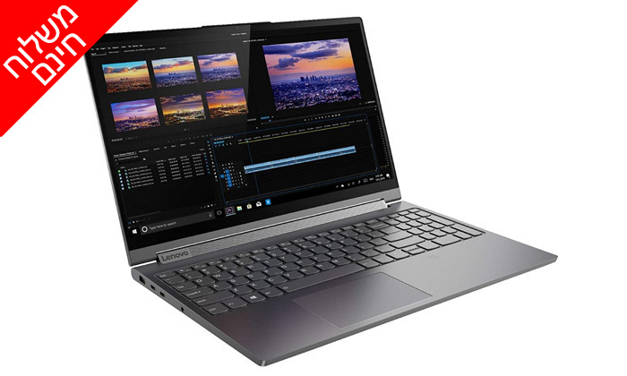 3 מחשב נייד מוחדש Lenovo דגם Yoga C940-15RH עם מסך מגע "15.6, זיכרון 12GB ומעבד i7 - משלוח חינם