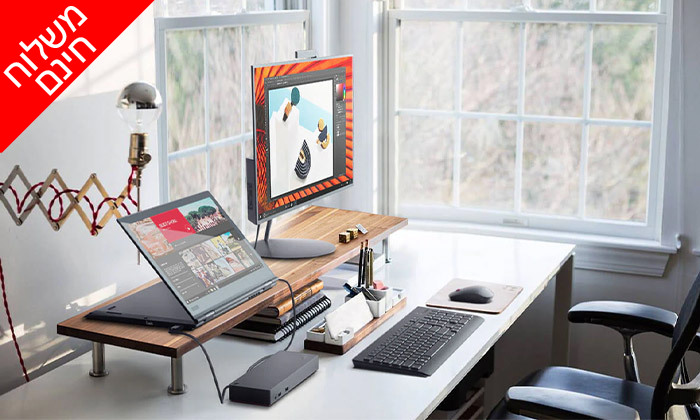 3 מחשב נייד מעודפים Lenovo, דגם X1 Yoga מסדרת ThinkPadעם מסך מגע "14, זיכרון 8GB ומעבד i7
