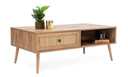 שולחן קפה עם מגירה לאחסון 