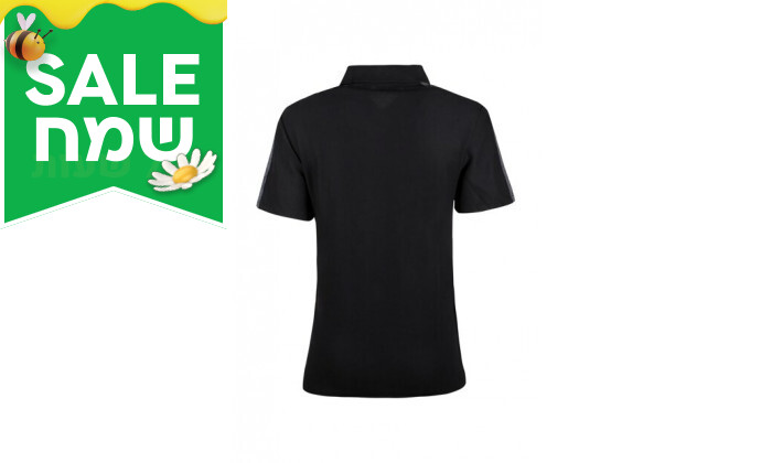 3 חולצת פולו 100% כותנה קלווין קליין לגבר Calvin Klein בצבע שחור