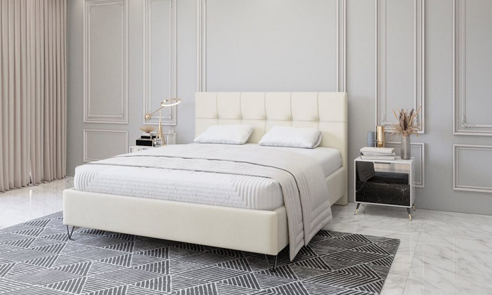 3 מיטה זוגית מרופדת House Design דגם ניו יורק במבחר גדלים וצבעים
