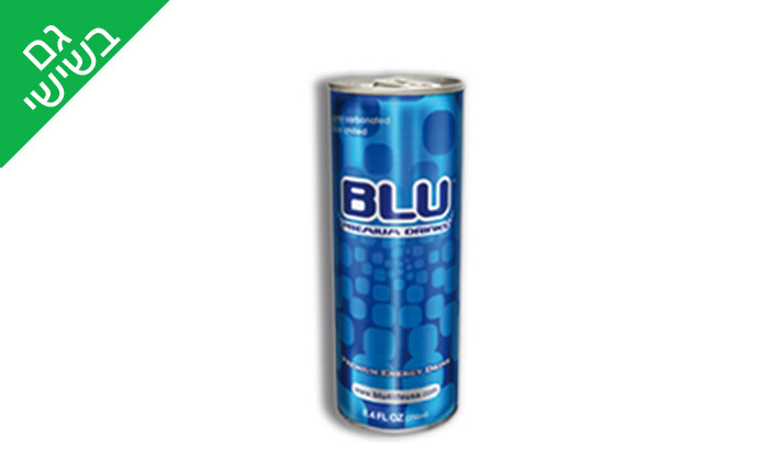 3 24 פחיות בלו BLU משקה אנרגיה, איסוף מרשת חינאווי משקאות