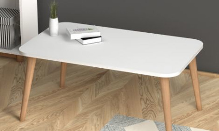 3 שולחן סלון מלבני רבדים, דגם הודיה
