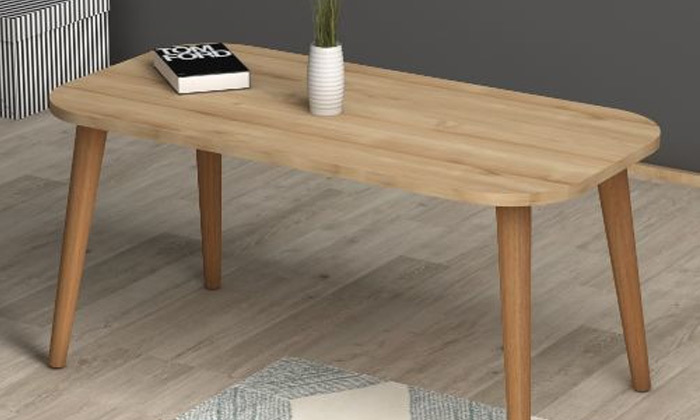 4 שולחן סלון מלבני רבדים, דגם הודיה