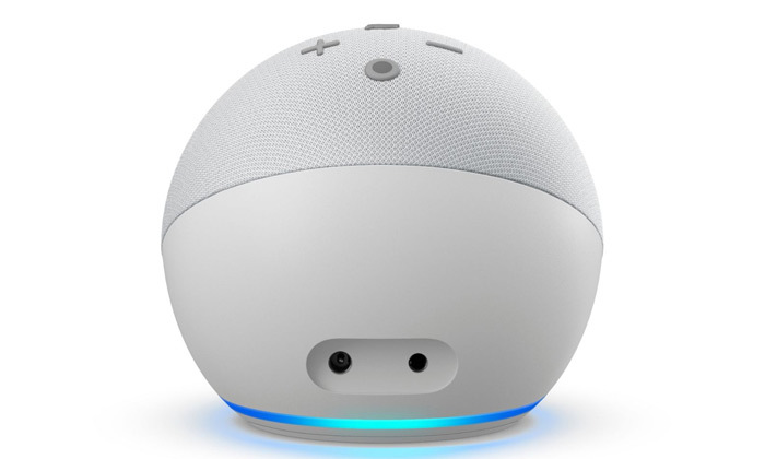 5 רמקול חכם (2020) Echo Dot 4nd Generation כולל שעון מואר ועוזרת קולית Alexa Amazon - משלוח חינם