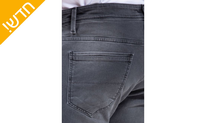 4 מכנסי ג'ינס נאוטיקה לגברים NAUTICA, גזרת slim בצבע שחור