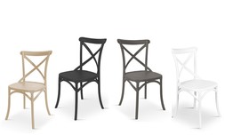 כיסא אוכל מפלסטיק, דגם סיינה