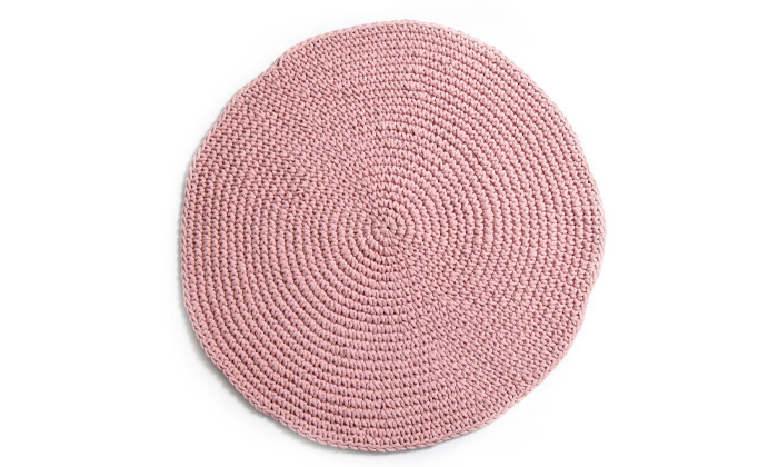 5 שטיח מקרמה עבודת יד 100% כותנה דגם ניתאי