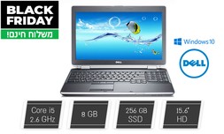 לפטופ DELL עם מסך "15.6