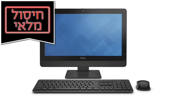 2 מחשב נייח DELL AIO מחודש דגם OptiPlex 9030 עם מסך 23 אינץ', מעבד i5 וזיכרון 8GB