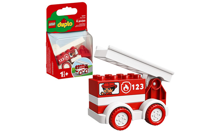 3 לגו דופלו LEGO duplo: משאית כיבוי אש 10917