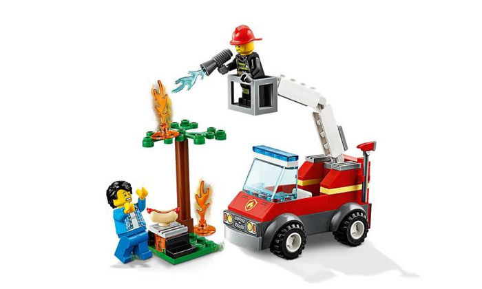 3 לגו דופלו LEGO duplo: הברביקיו עולה באש 60212 