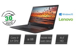 מחשב נייד Lenovo עם מסך "15.6