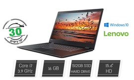מחשב נייד Lenovo עם מסך "15.6