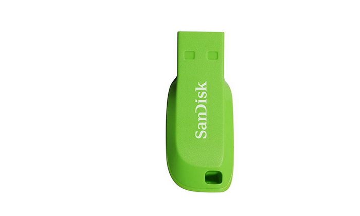 3 ​דיסק און קי 64GB סנדיסק SanDisk בצבע ירוק 