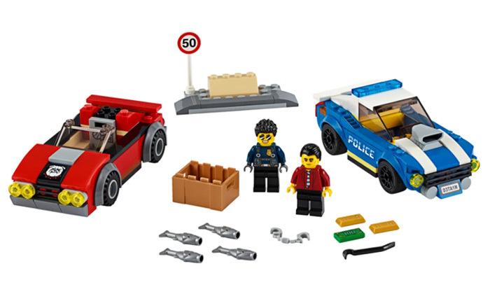 3 לגו דופלו LEGO duplo: מרדף משטרתי - 185 חלקים