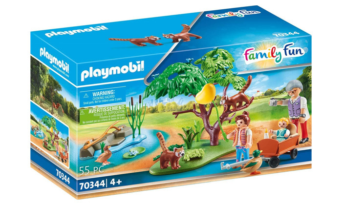 2 פליימוביל Playmobil: בית גידול של פנדה אדומה