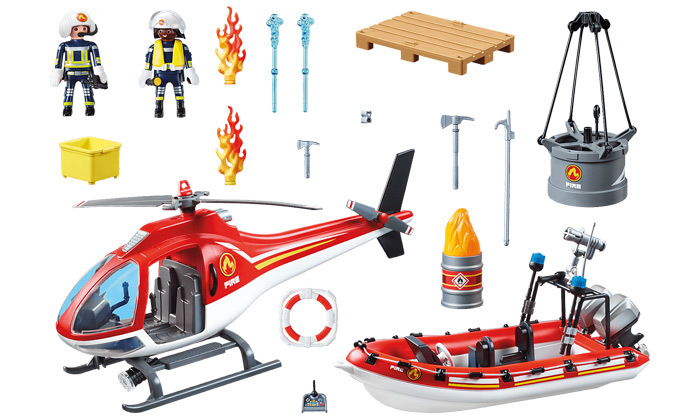 3 פליימוביל Playmobil: משימת חילוץ מהאש