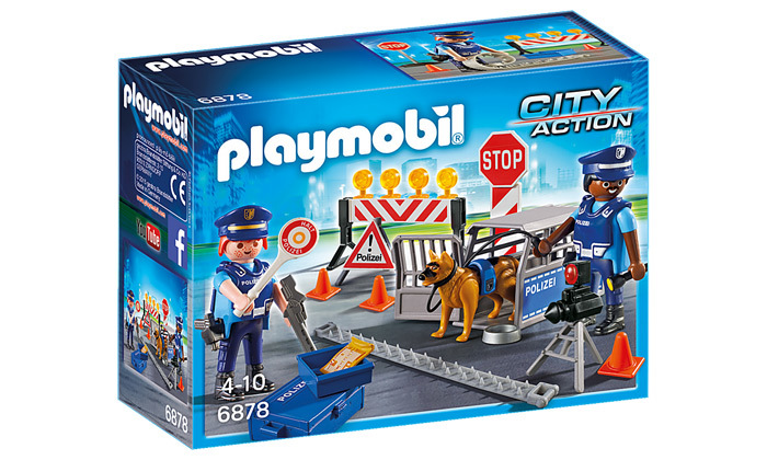 פליימוביל Playmobil: מחסום משטרתי