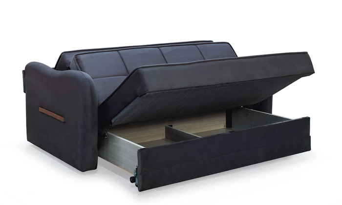 3 ספה דו מושבית נפתחת למיטה זוגית Or Design דגם טרובה