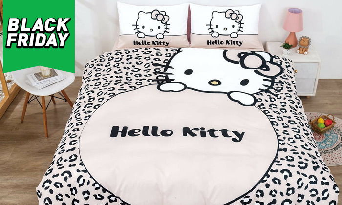 2 סט מצעים סאטן אל קמט הלו קיטי