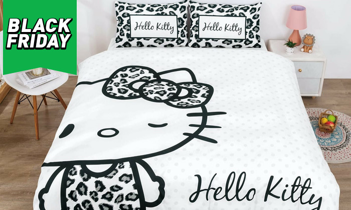 9 סט מצעים סאטן אל קמט הלו קיטי