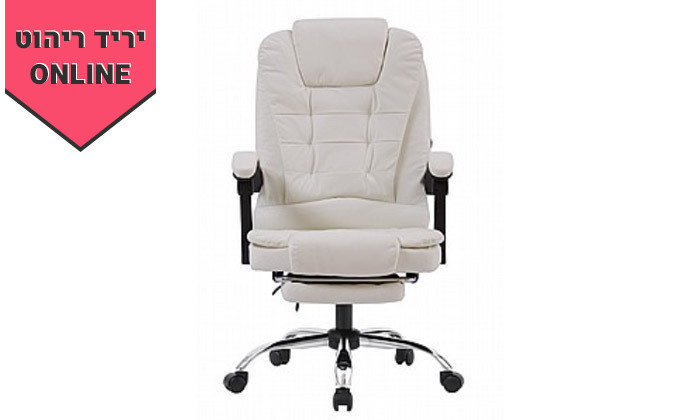 5 כיסא משרדי עם עיסוי וריקליינר ROSSO ITALY