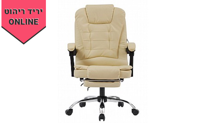 6 כיסא משרדי עם עיסוי וריקליינר ROSSO ITALY