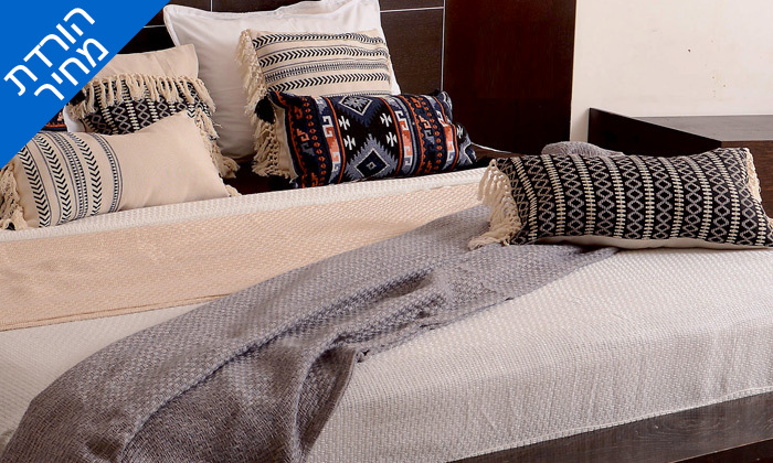 7 כיסוי מיטה - מושלם גם כשמיכת קיץ או כרבולית דגם קולורדו