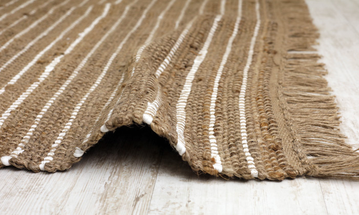 5 שטיח חבל דגם שביט - מגוון גדלים לבחירה 