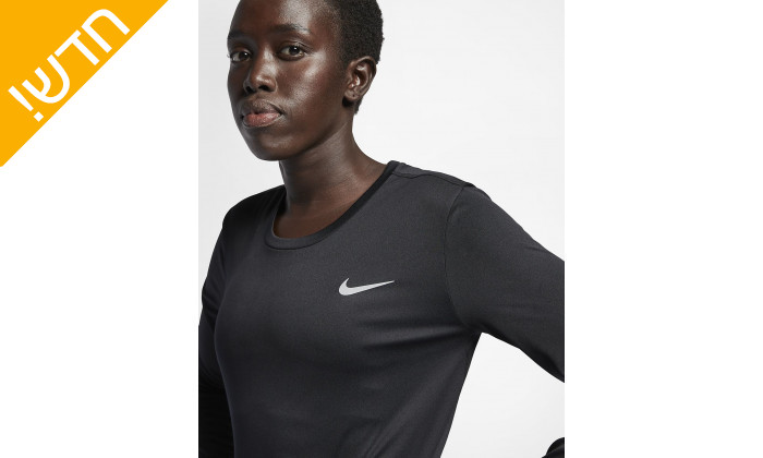 6 חולצת ספורט עם שרוול ארוך לנשים נייקי Nike
