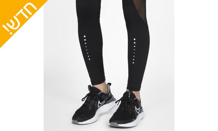 5 מכנסי טייץ לנשים נייקי Nike בצבע שחור