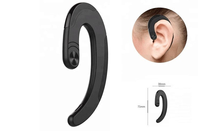 3 דיבורית ורמקול Bluetooth מולבשת על האוזן 