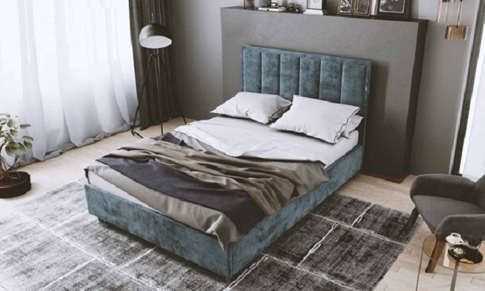 4 מיטה זוגית מרופדת House Design דגם ניקולס