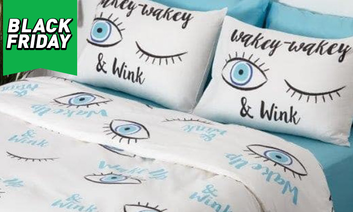 2 סט מצעים 100% כותנה סרוקה למיטה זוגית