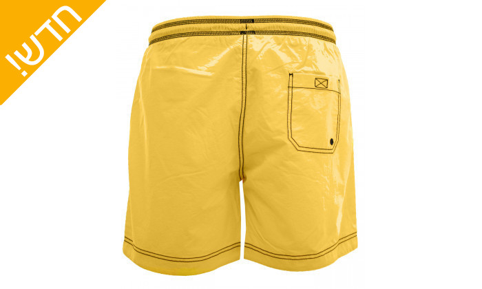 5 בגד ים בצבע צהוב לגבר Napapijri
