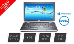 מחשב נייד DELL עם מסך "15.6