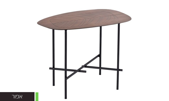 5 ביתילי: שולחן צד בעל חריטות ייחודיות 
