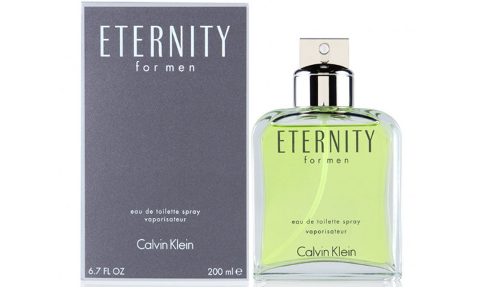2 בושם לגבר Calvin Klein Eternity בנפח 200 מ"ל EDT