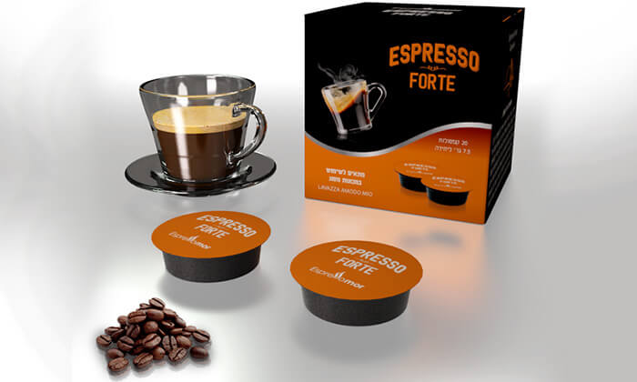 3 קפסולות קפה תואמות למכונת Lavazza בטעמים לבחירה